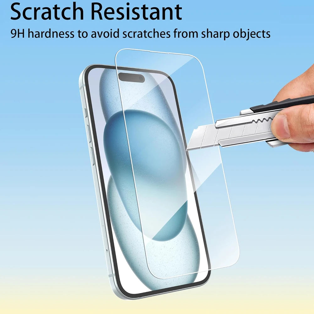 Titan Shield - 9H Tempered Glass Screen Protector for iPhone