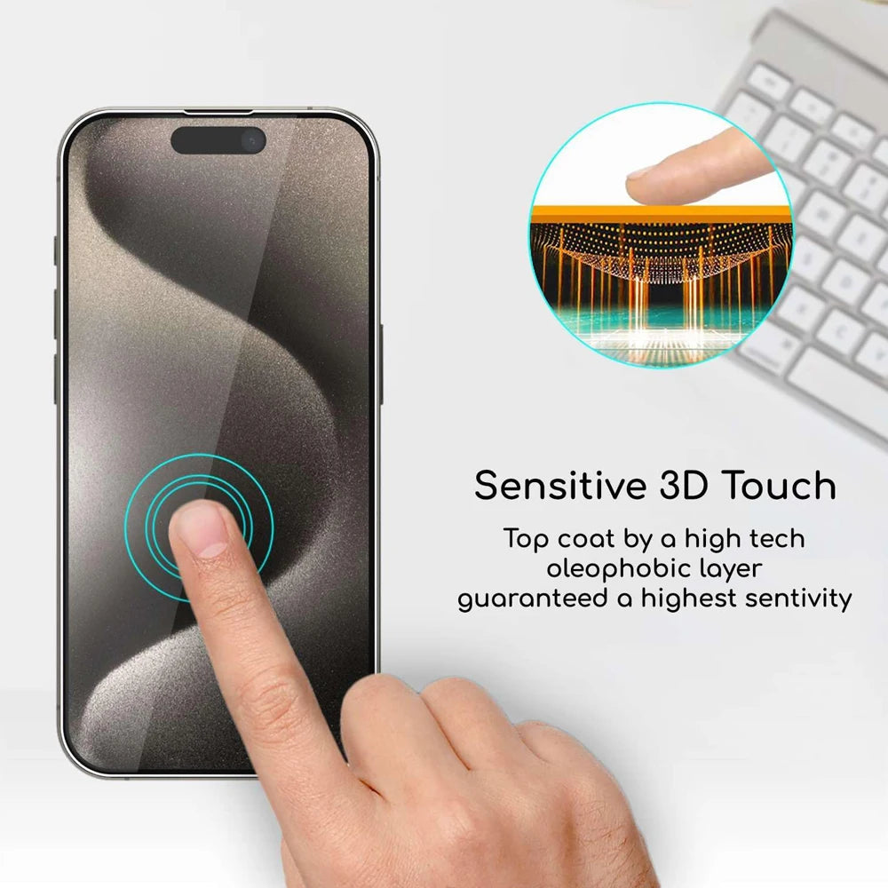 Titan Shield - 9H Tempered Glass Screen Protector for iPhone