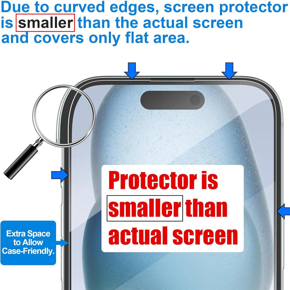 Titan Shield - 9H Tempered Glass Screen Protector for iPhone