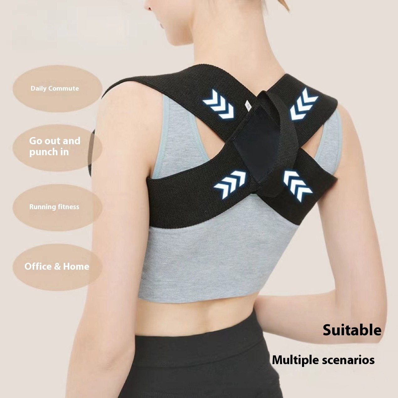 Shoulder Shield Chest & Back Training Belt