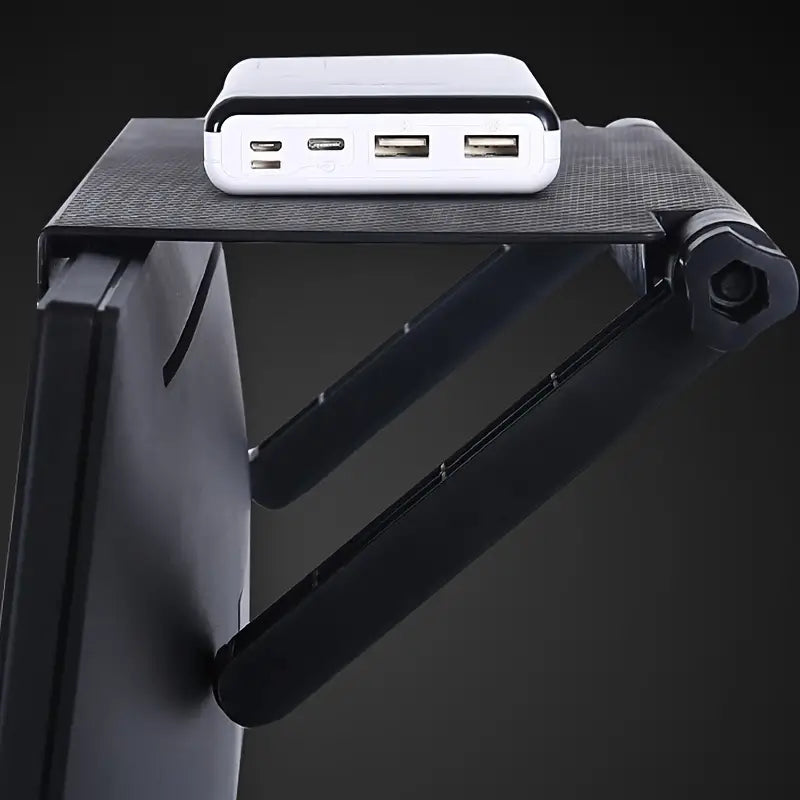 TV and Computer Monitor Stand, Office Desk Storage Shelf